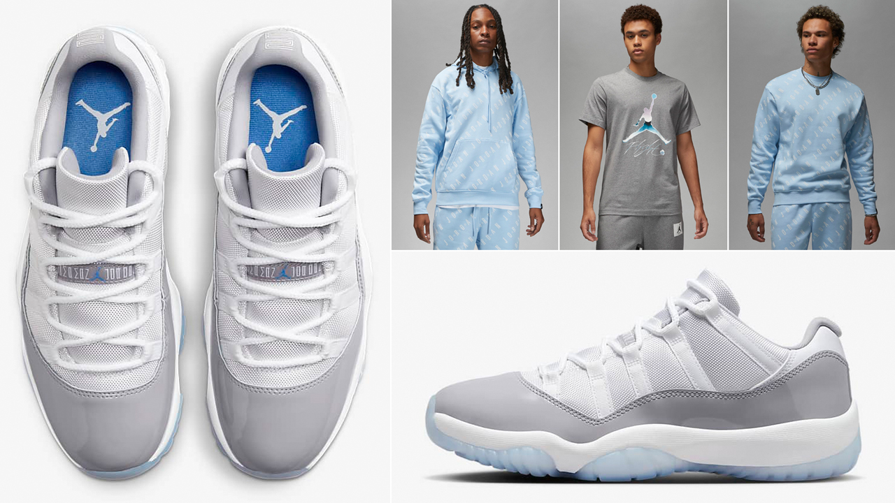 Air-Jordan-11-Low-Cement-Grey-Shirts-Clothing-Outfits
