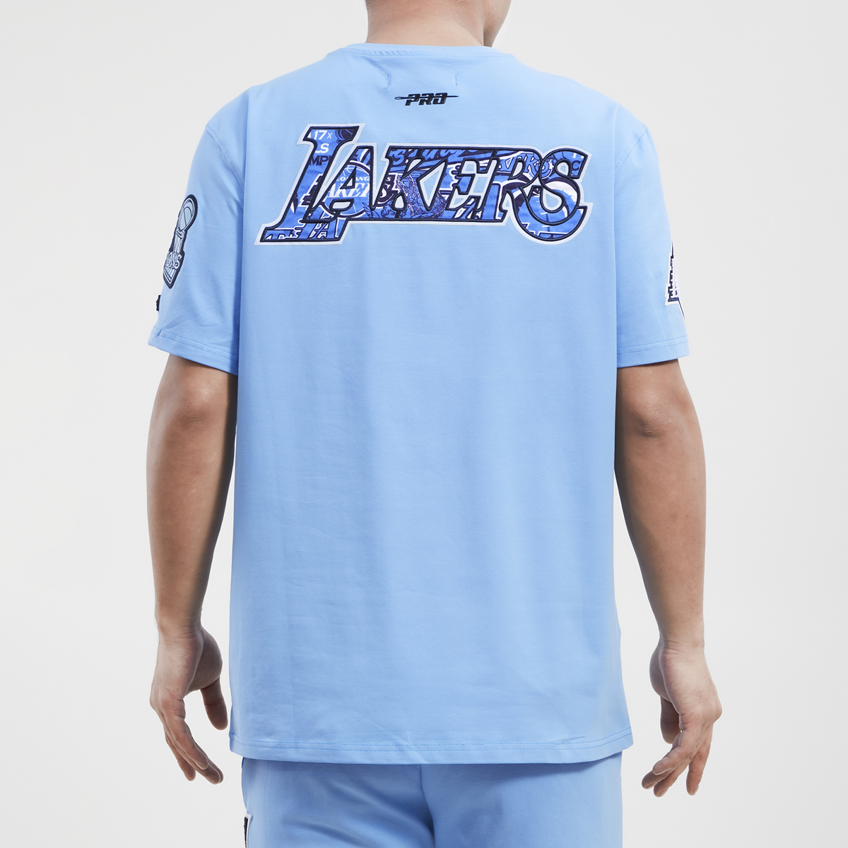 Air-Jordan-5-UNC-Lakers-Pro-Standard-Shirt-2