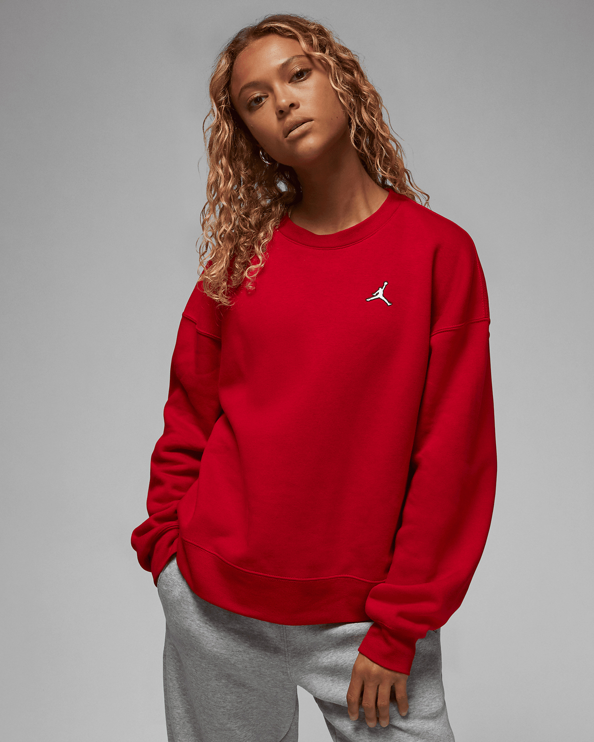 Jordan-Brooklyn-Womens-Sweatshirt-Gym-Red