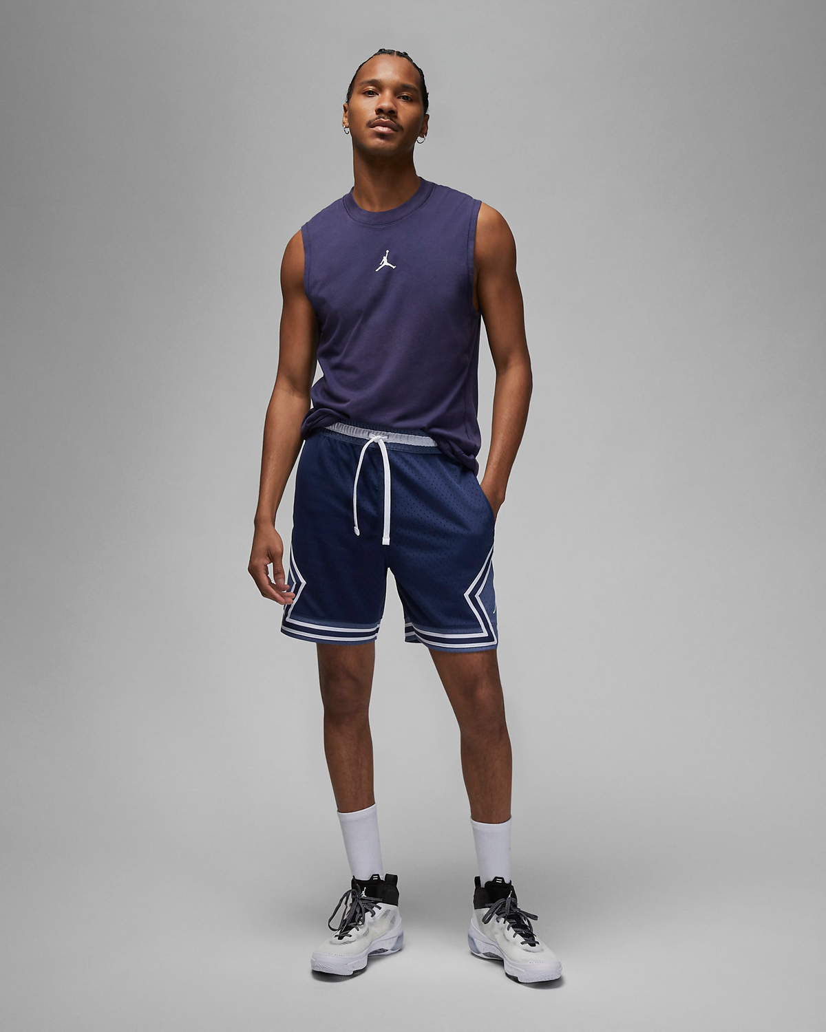 Jordan-Midnight-Navy-Shirt-Shorts-Outfit