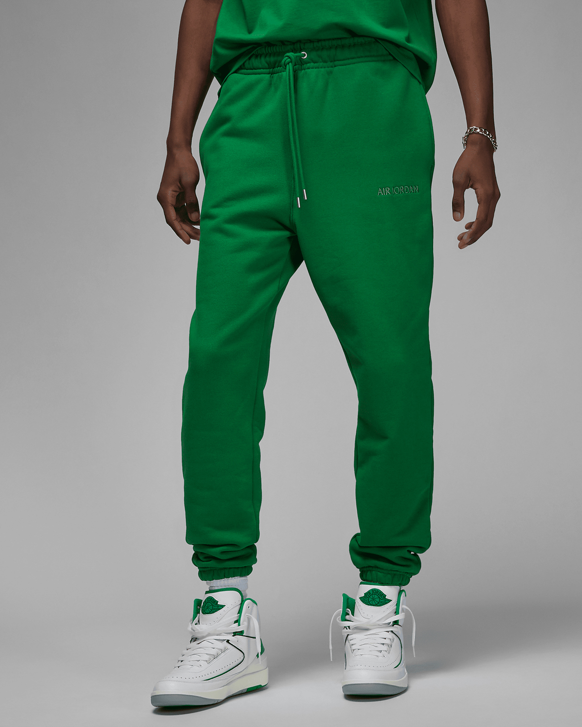 Jordan-Pine-Green-Wordmark-Pants-1