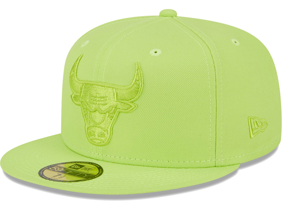 New-Era-Chicago-Bulls-Color-Pack-Fitted-Hat-Neon-Green