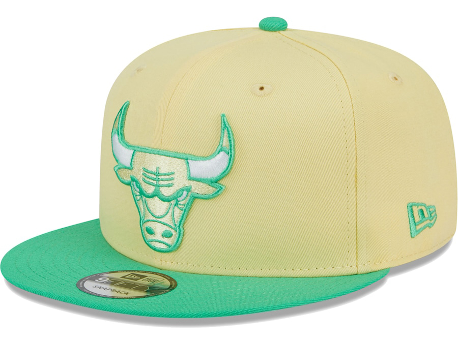 New-Era-Chicago-Bulls-Color-Pack-Snapback-Hat-Yellow-Green
