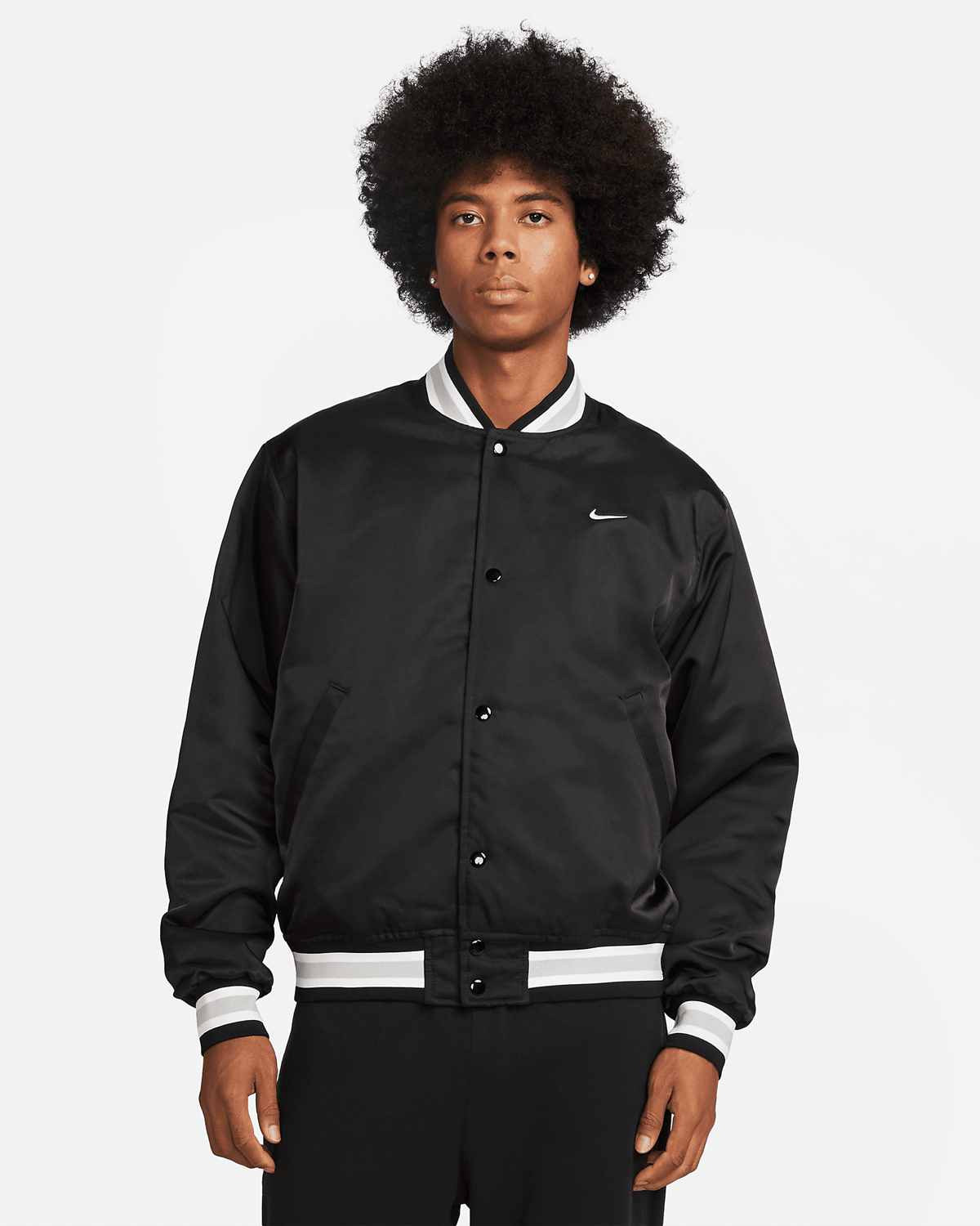 Nike-Authentics-Dugout-Jacket-Black-White