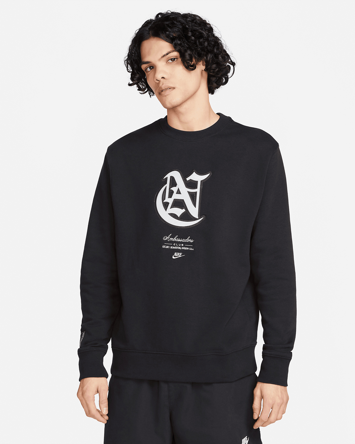 Nike-Club-Fleece-Ambassadors-Sweatshirt-Black-White