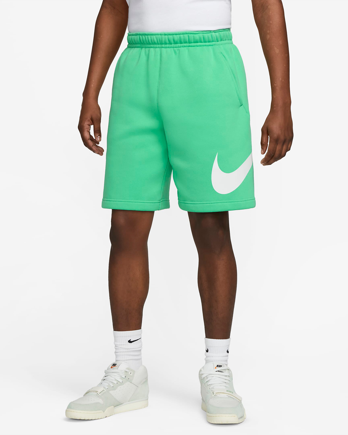 Nike-Sportswear-Club-Fleece-Graphic-Shorts-Spring-Green