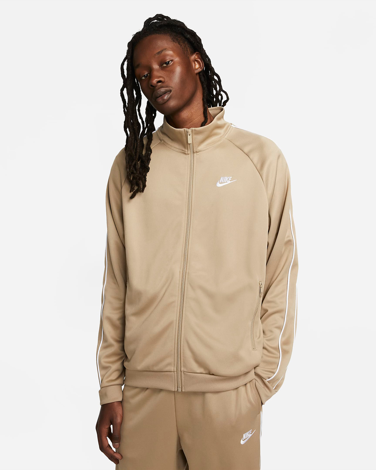Nike-Sportswear-Club-Full-Zip-Jacket-Khaki