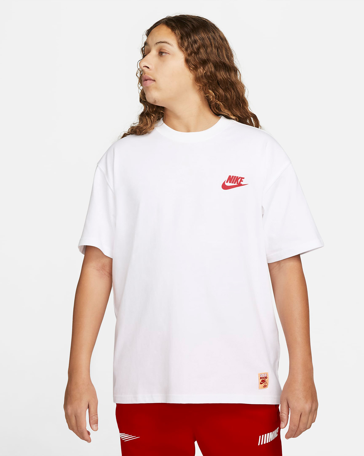 Nike-Sportswear-Dumpings-Dunks-T-Shirt-White-Red-1