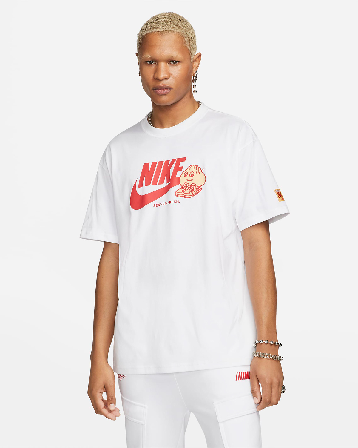 Nike-Sportswear-Sole-Food-T-Shirt-White-Red-1