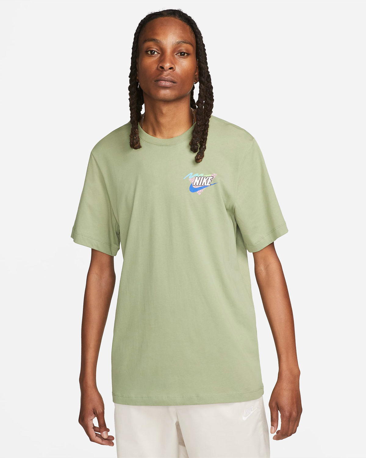 Nike-Sportswear-Summer-2023-T-Shirt-Oil-Green-1