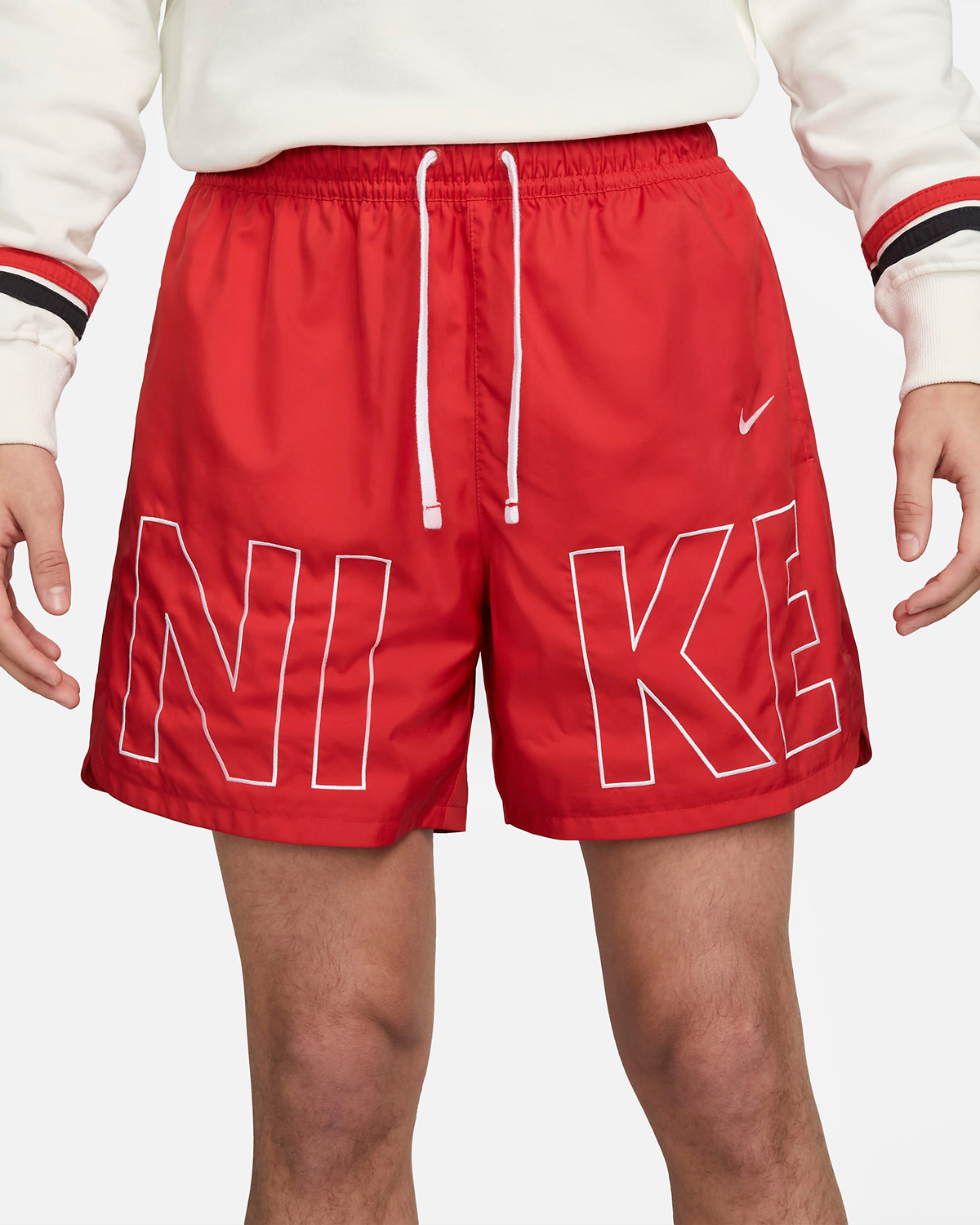 Nike-Sportswear-Woven-Flow-Short-University-Red