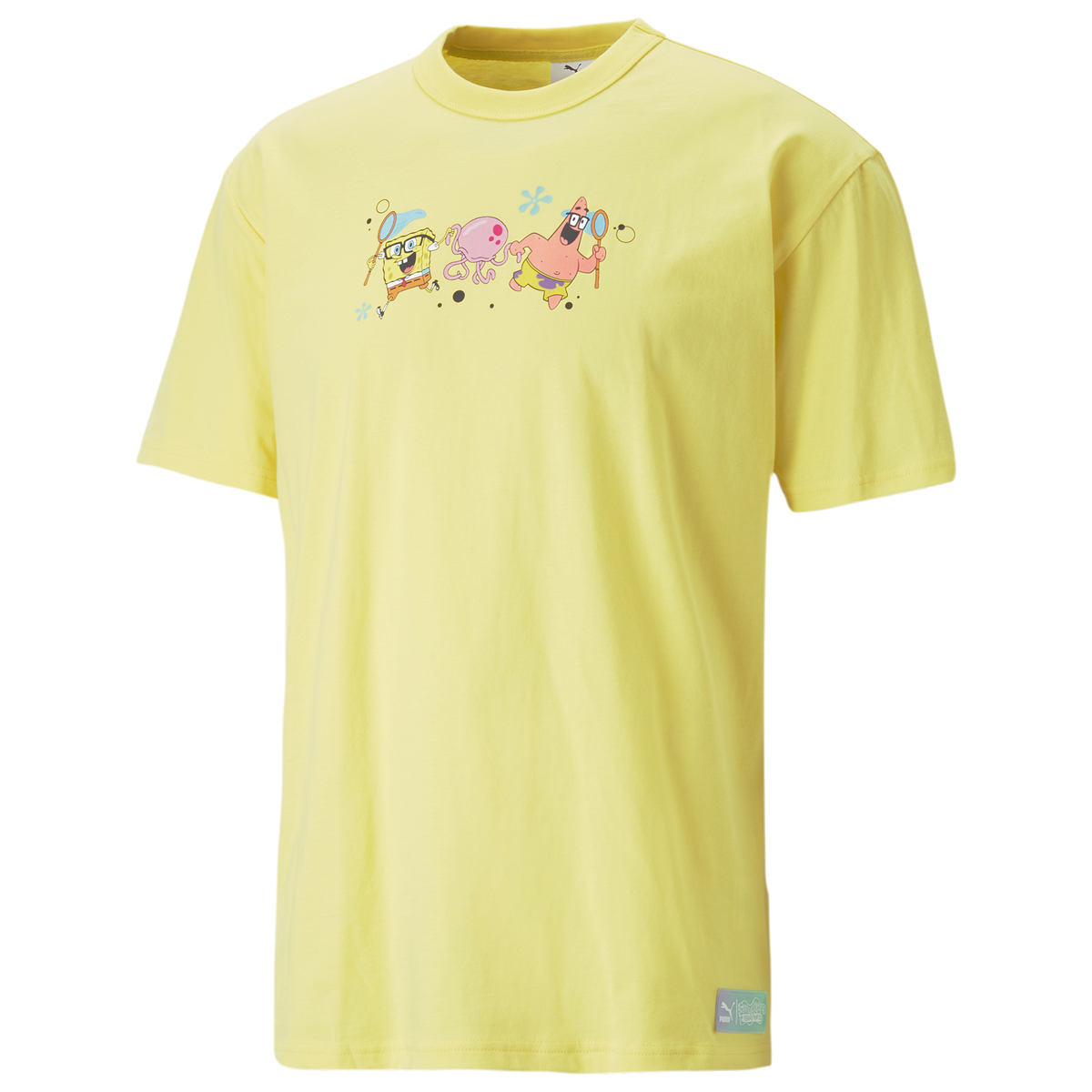 Puma-Spongebob-T-Shirt-Yellow
