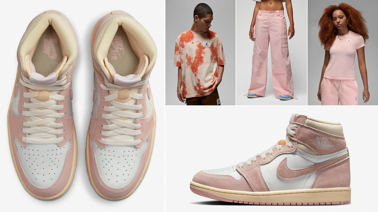 Air-Jordan-1-High-Washed-Pink-Atmosphere-Shirts-Clothing-Outfits