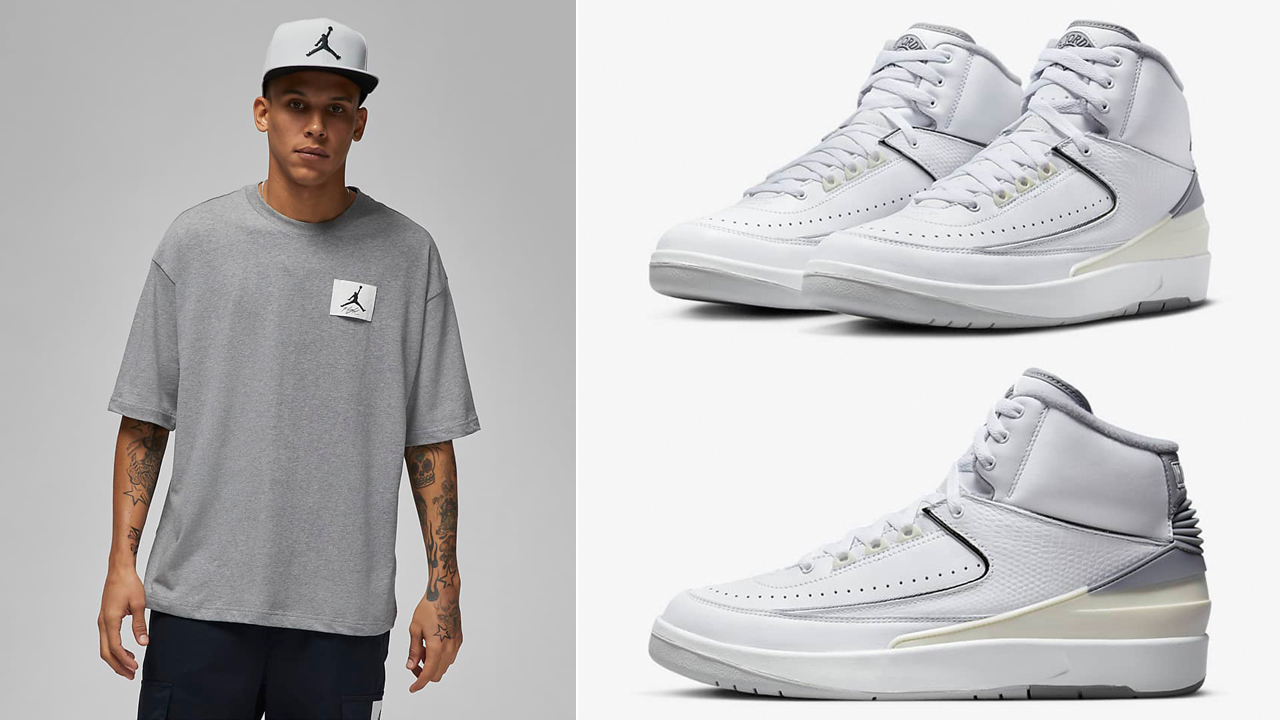 Air-Jordan-2-Cement-Grey-Shirt-Hat-Outfit