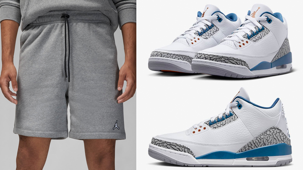 Air-Jordan-3-Wizards-True-Blue-Cement-Grey-Shorts