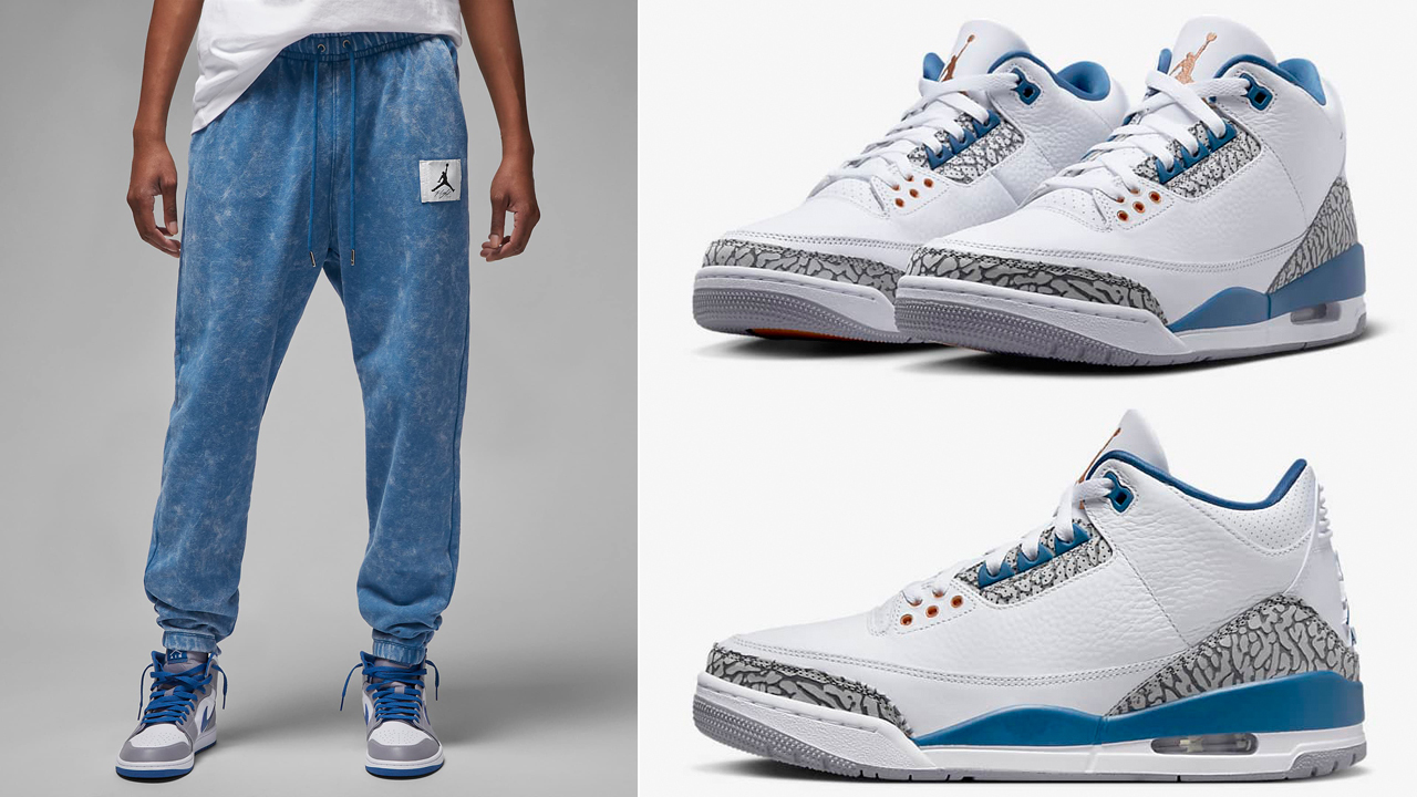 Air-Jordan-3-Wizards-True-Blue-Sweatpants-Outfit