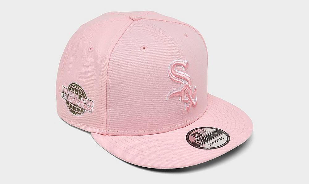 Chicago-White-Sox-New-Era-Pink-Snapback-Cap