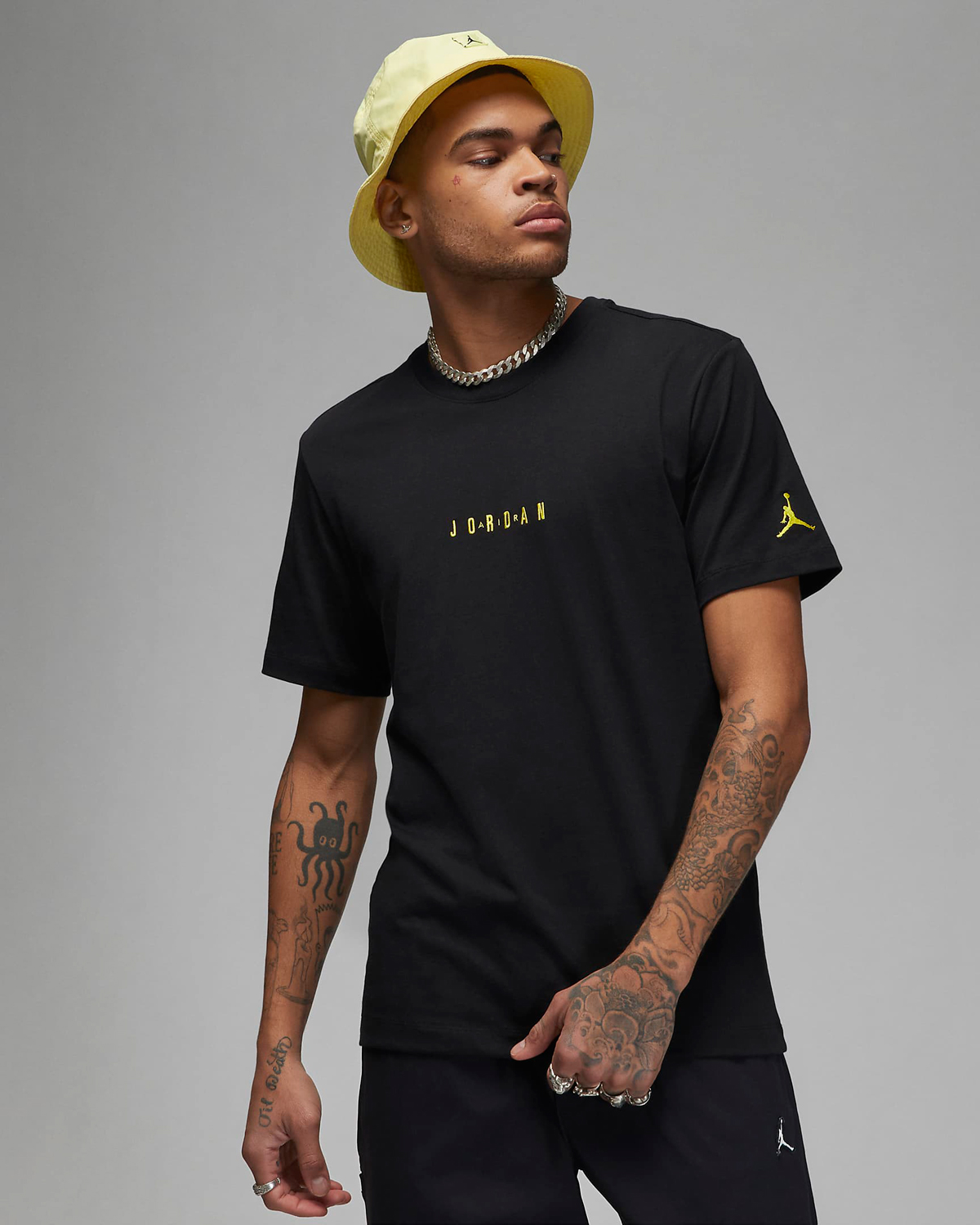 Jordan-Air-T-Shirt-Black-Tour-Yellow-1