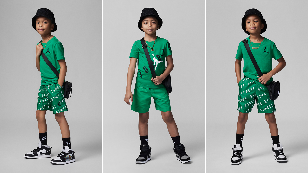 Jordan-Little-Kids-Boys-Lucky-Green-Shirts-Clothing-Outfits