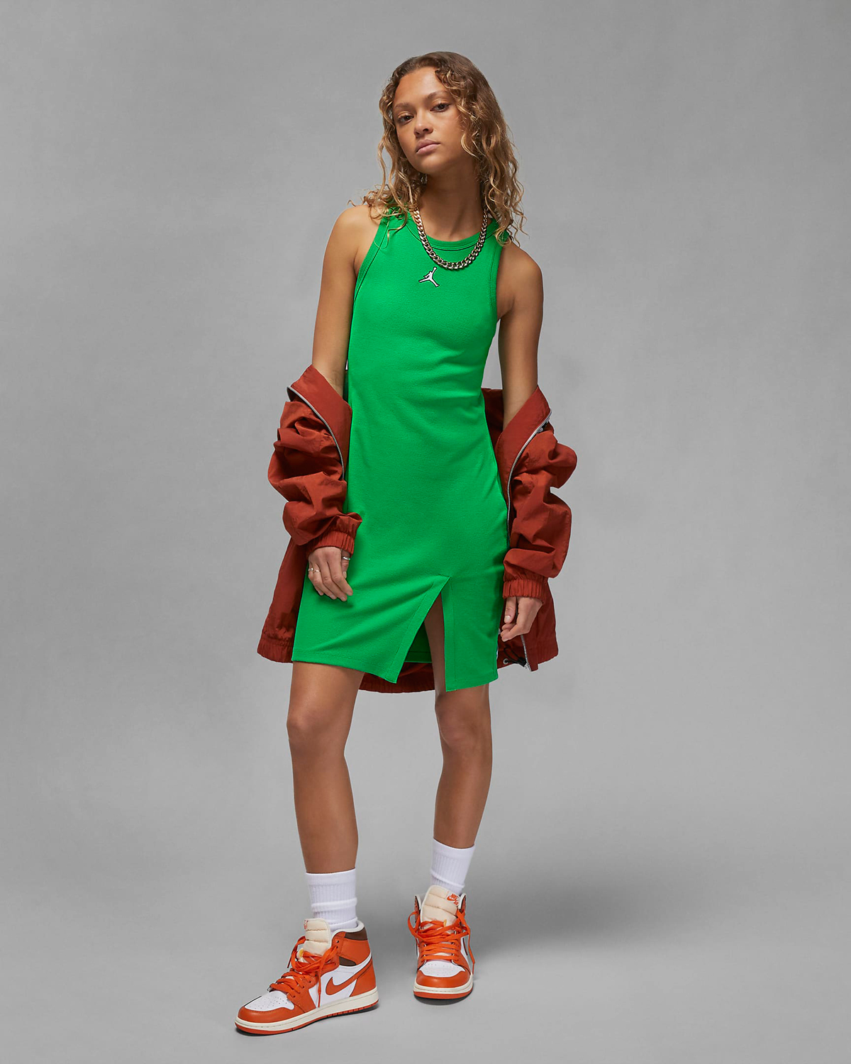 Jordan-Womens-Tank-Dress-Lucky-Green-Outfit