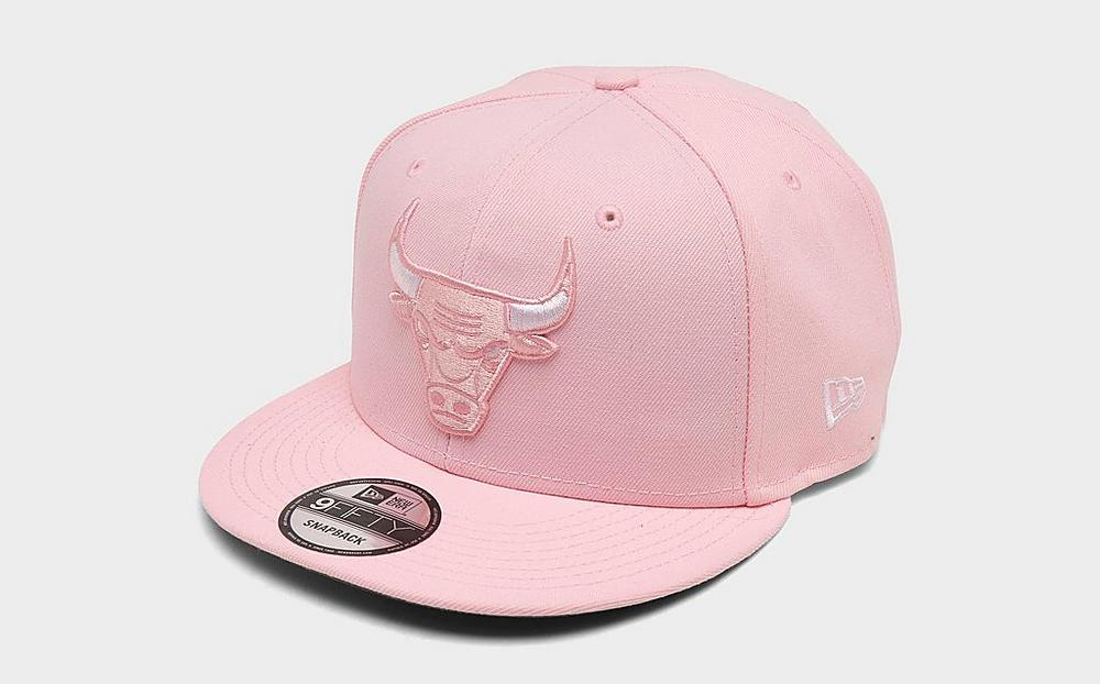 New-Era-Chicago-Bulls-Pink-Snapback-Hat-2