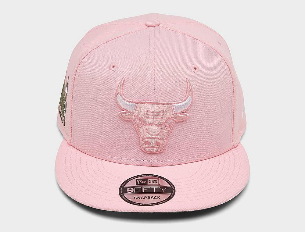 New-Era-Chicago-Bulls-Pink-Snapback-Hat-3