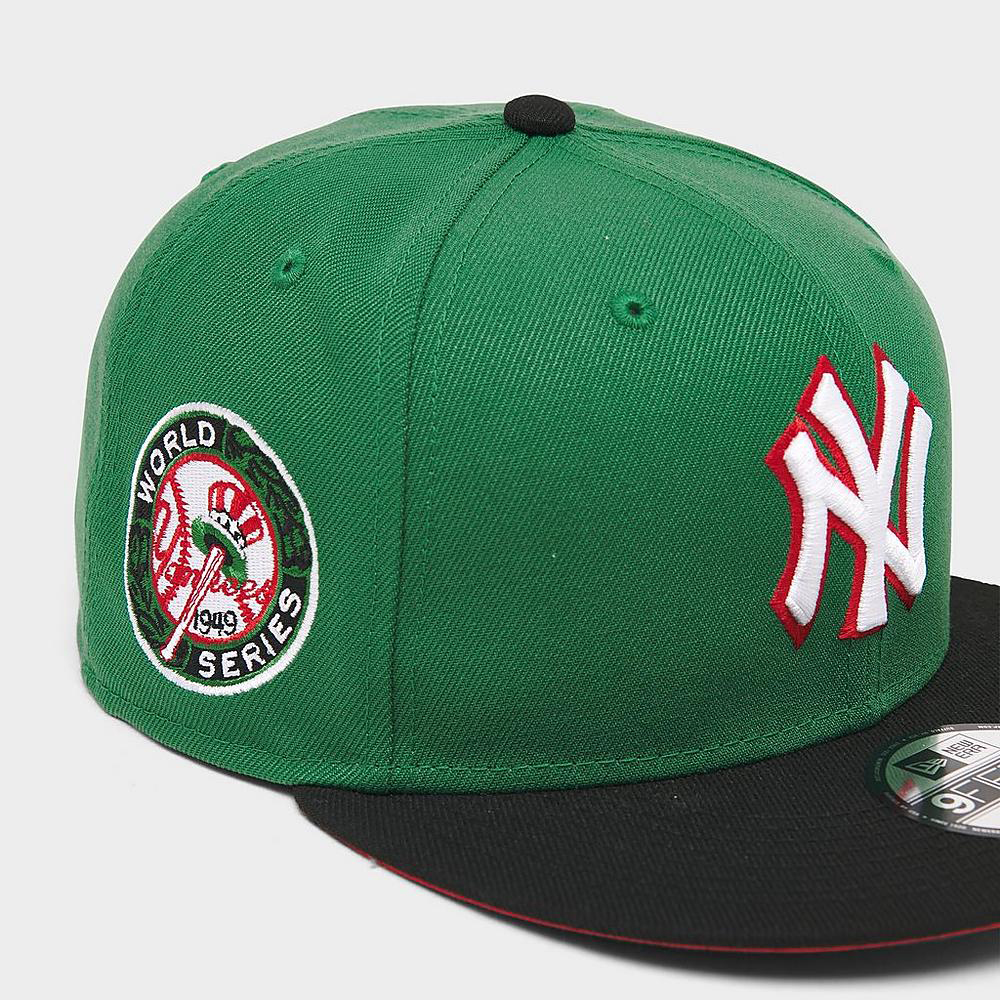 New-York-Yankees-New-Era-Green-Black-Snapback-Hat-3