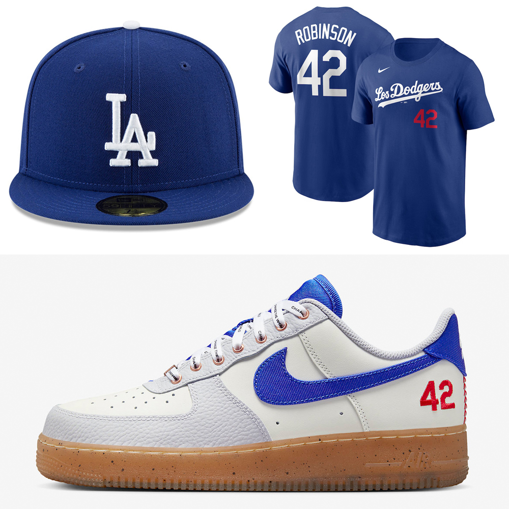 Nike-Air-Force-1-Low-Jackie-Robinson-Shirt-Hat-Outfit-Match