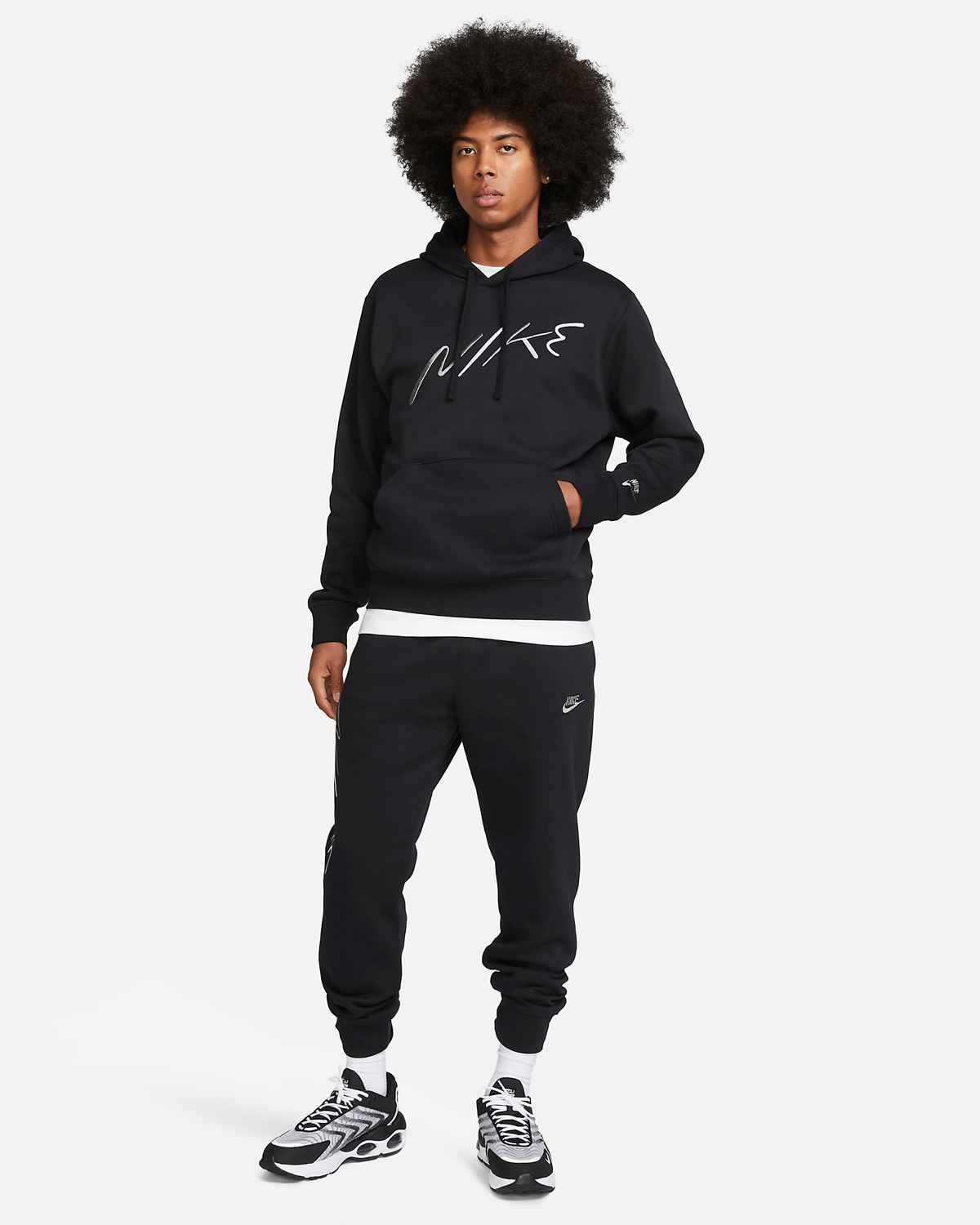 Nike-Club-Fleece-Graphic-Hoodie-Black-Flat-Pewter-Outfit
