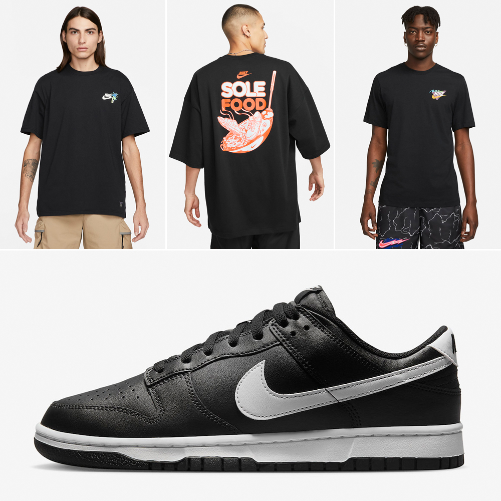 Nike-Dunk-Low-Black-Panda-Shirts