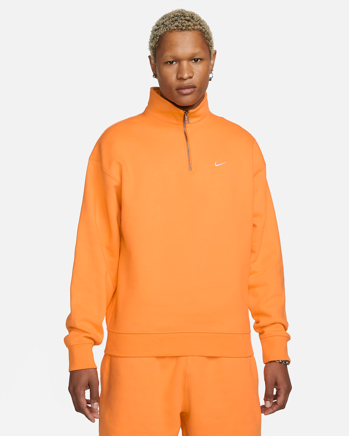 Nike-Solo-Swoosh-Zip-Top-Vivid-Orange