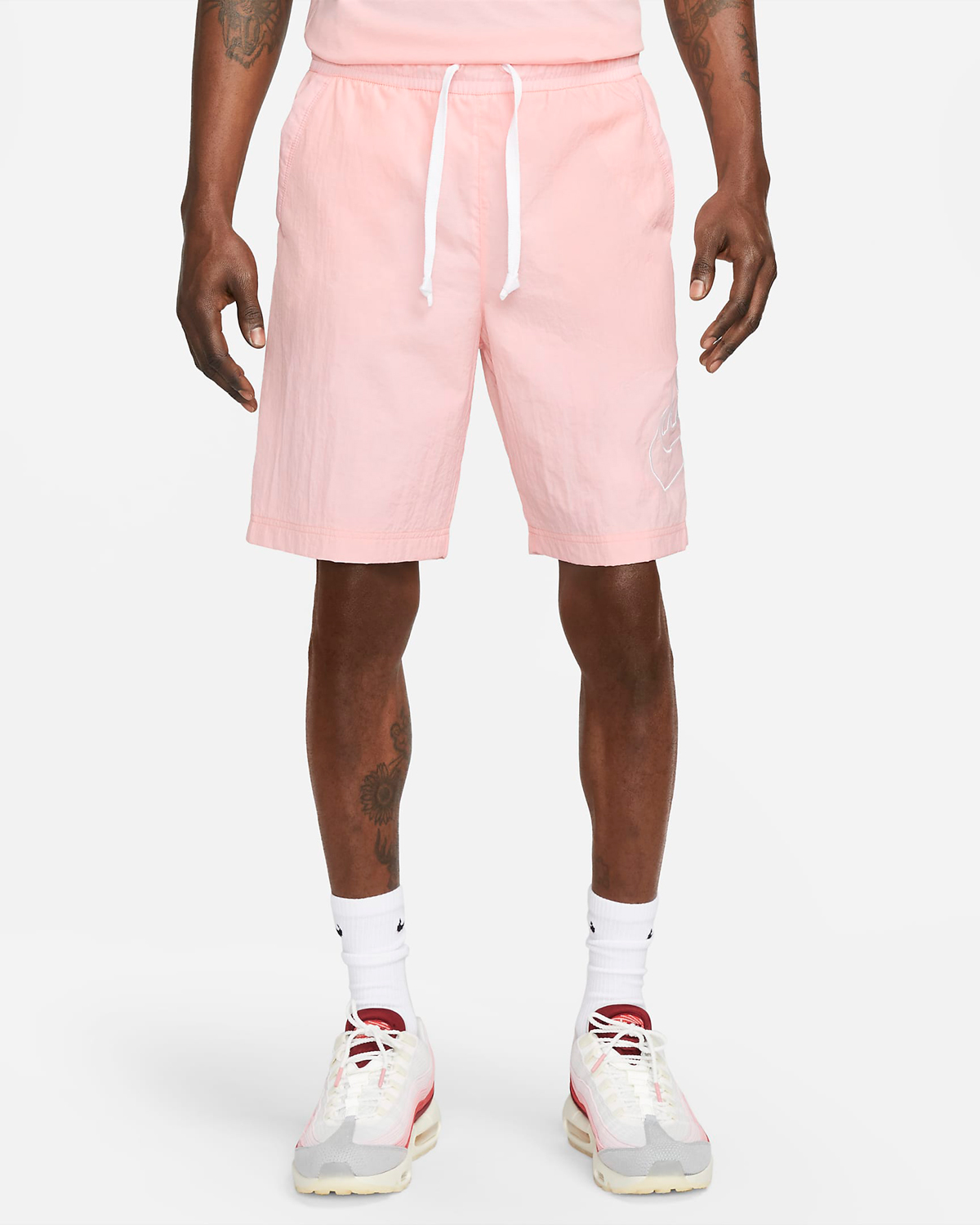 Nike-Sportswear-Alumni-Woven-Flow-Shorts-Pink-Bloom