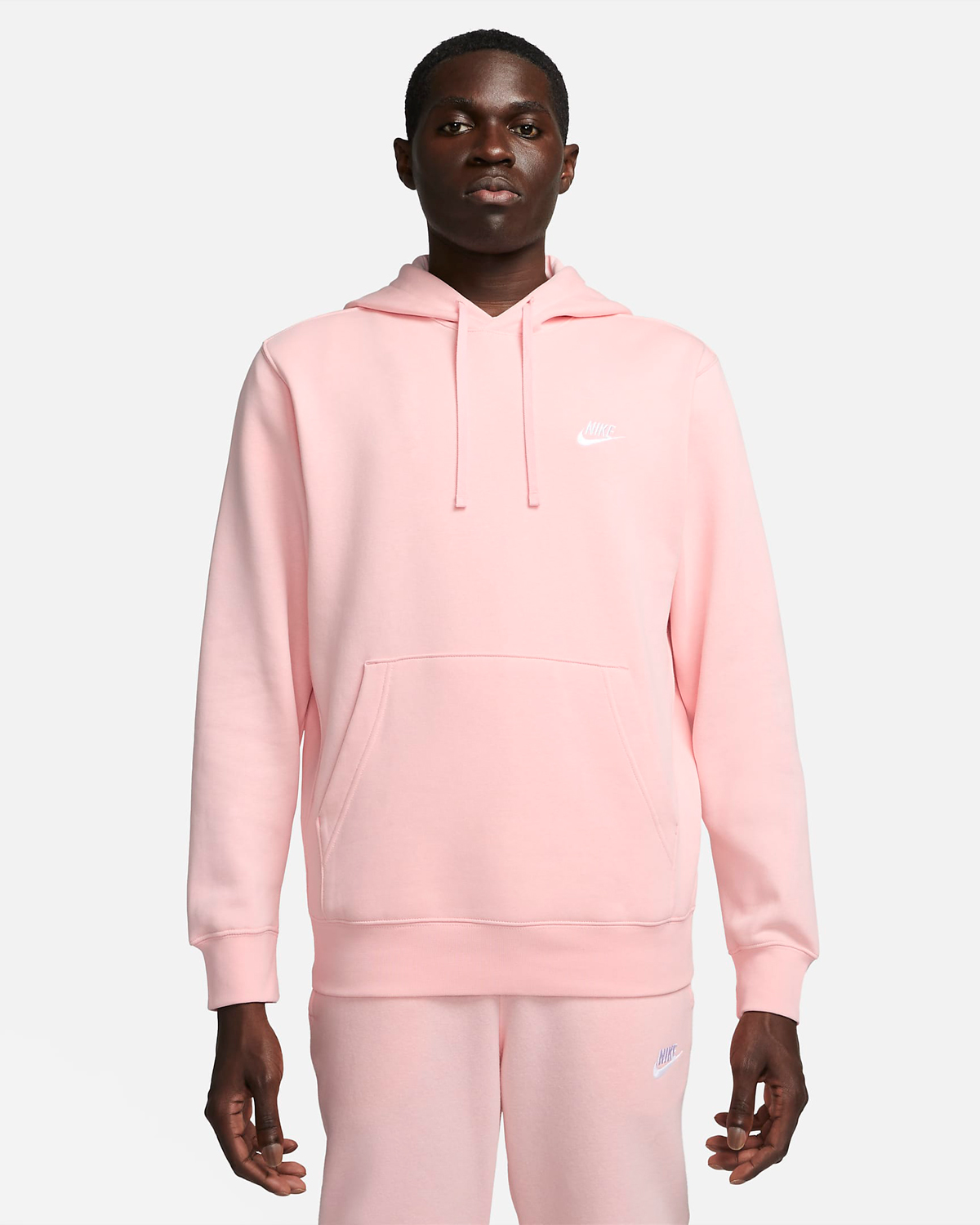 Nike-Sportswear-Club-Fleece-Hoodie-Pink-Bloom