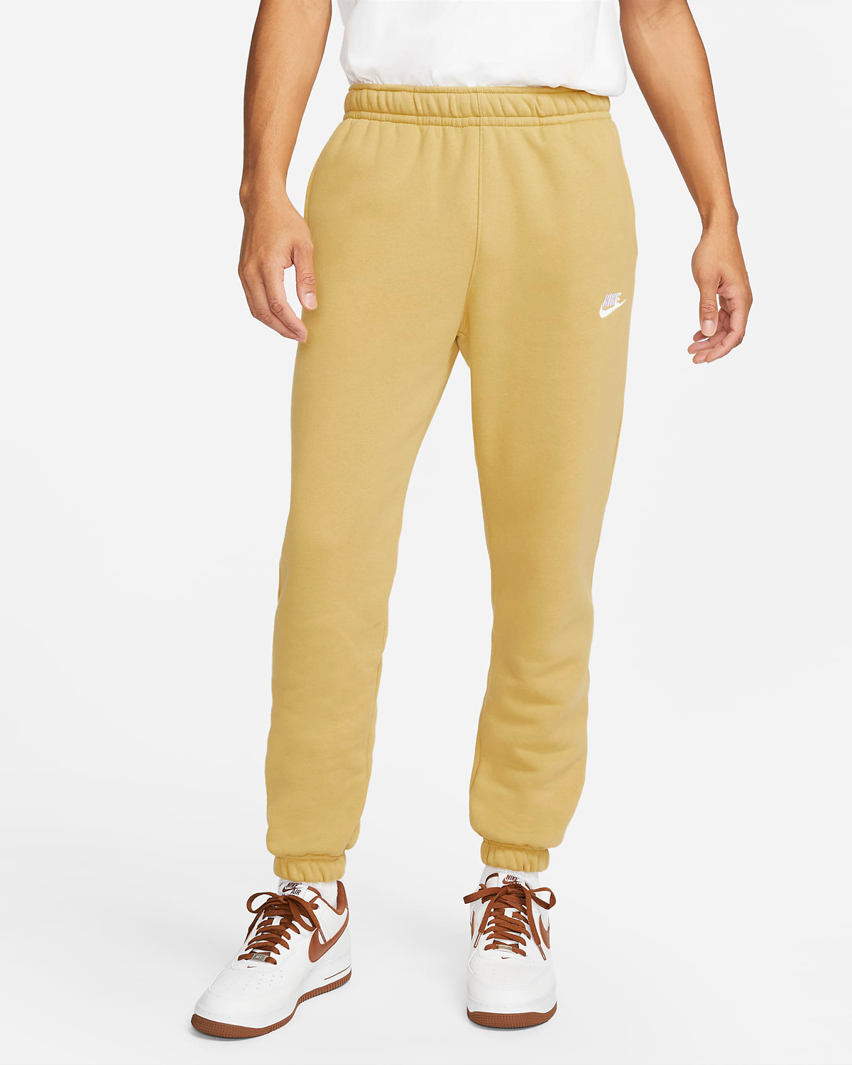 Nike-Sportswear-Club-Fleece-Pants-Wheat-Gold