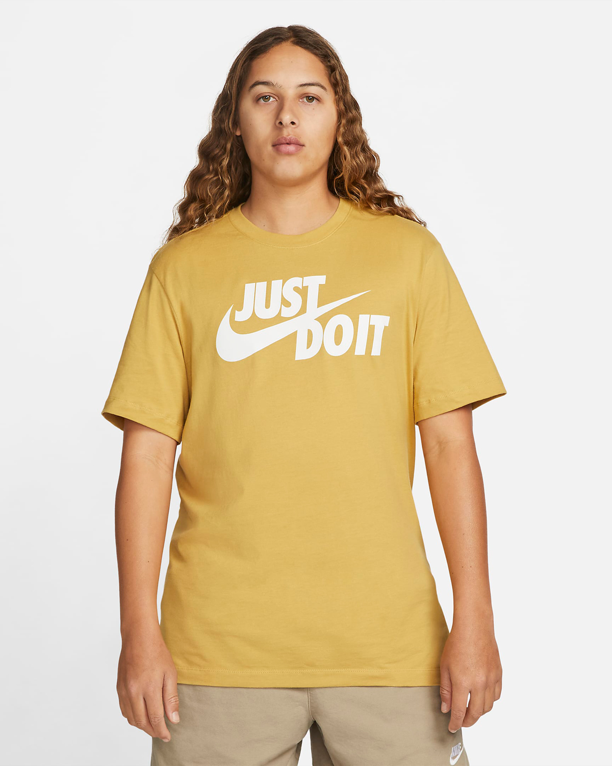 Nike-Sportswear-JDI-T-Shirt-Wheat-Gold