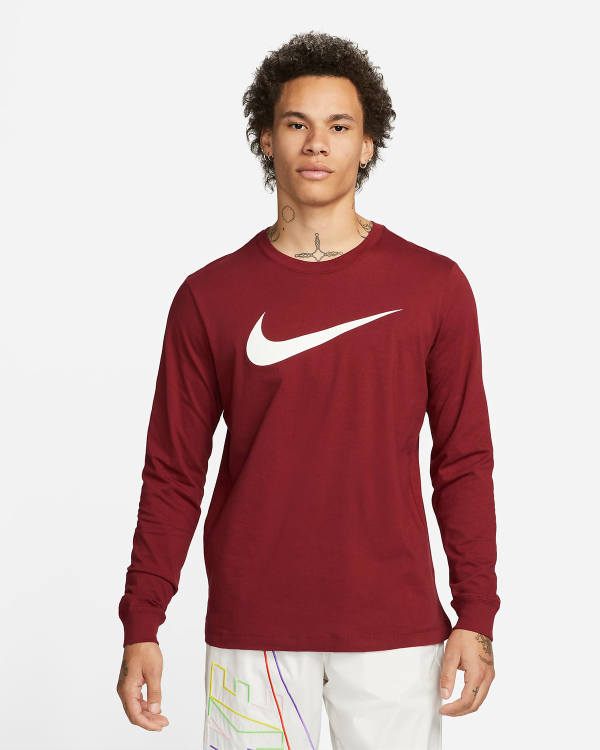 Nike-Sportswear-Long-Sleeve-T-Shirt-Team-Red