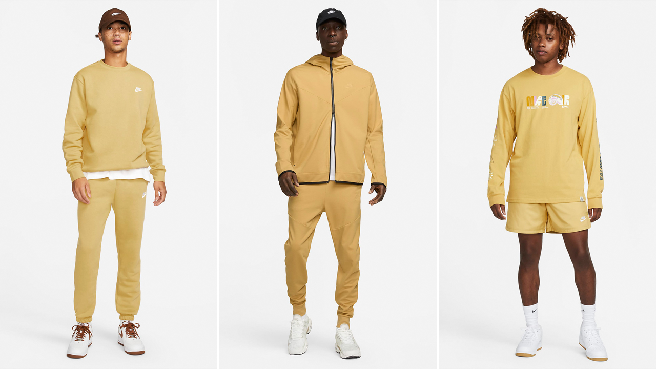 Nike-Sportswear-Wheat-Gold-Shirts-Clothing-Sneaker-Outfits