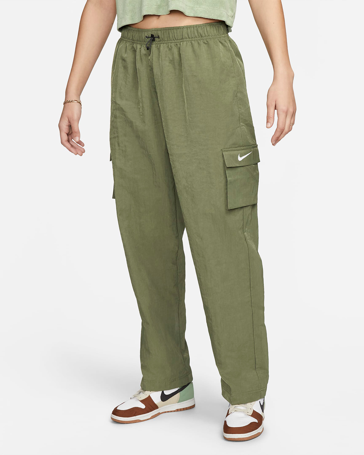 Nike-Sportswear-Womens-Cargo-Pants-Medium-Olive