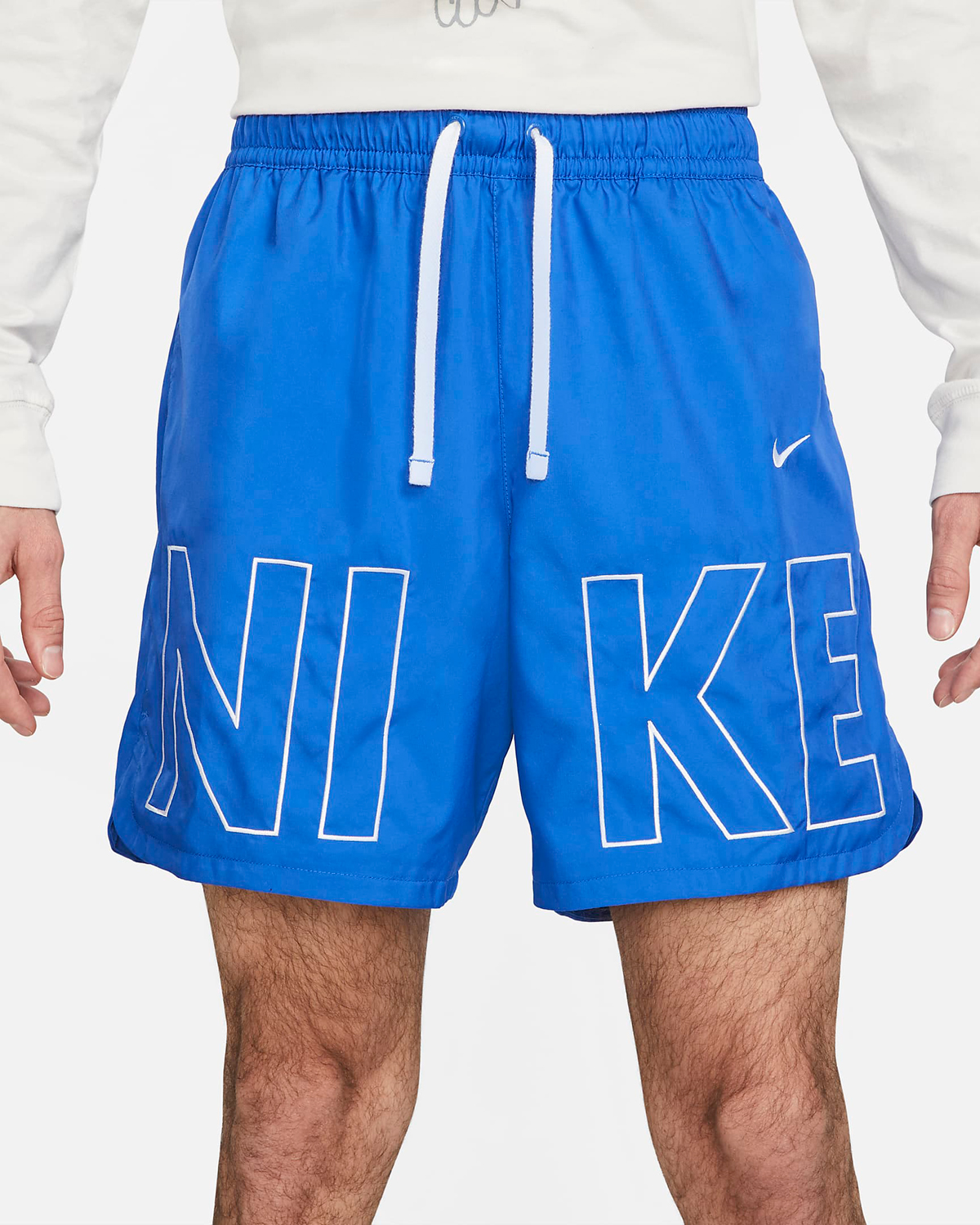 Nike-Sportswear-Woven-Flow-Shorts-Game-Royal-White