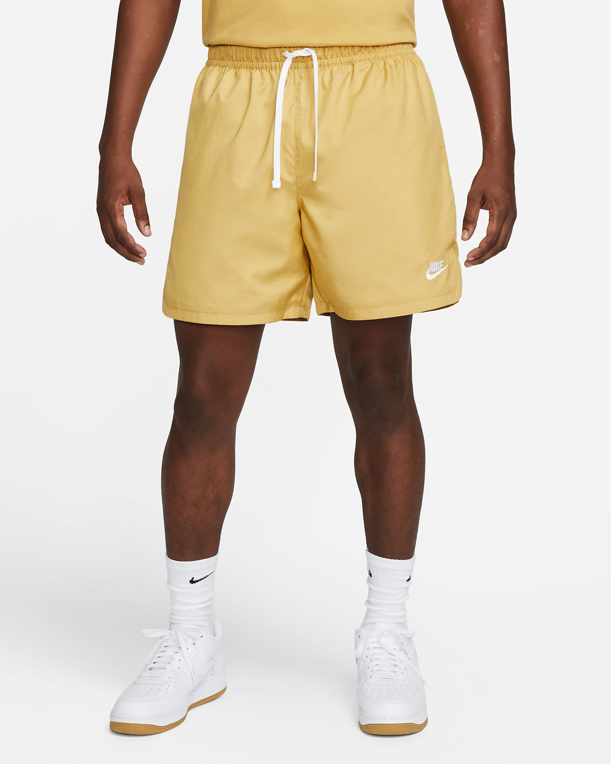 Nike-Sportswear-Woven-Flow-Shorts-Wheat-Gold