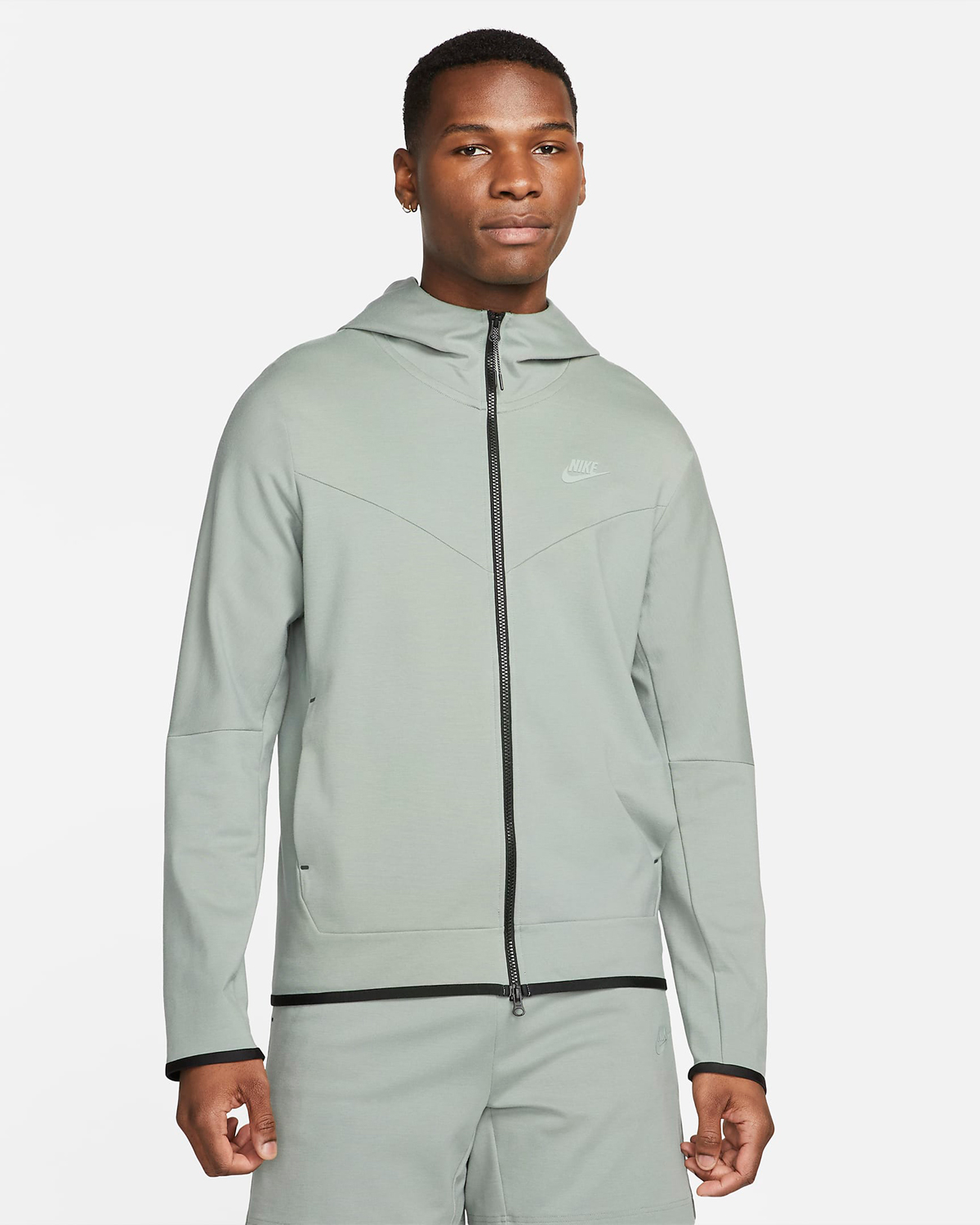 Nike-Tech-Fleece-Lightweight-Hoodie-Jacket-Mica-Green