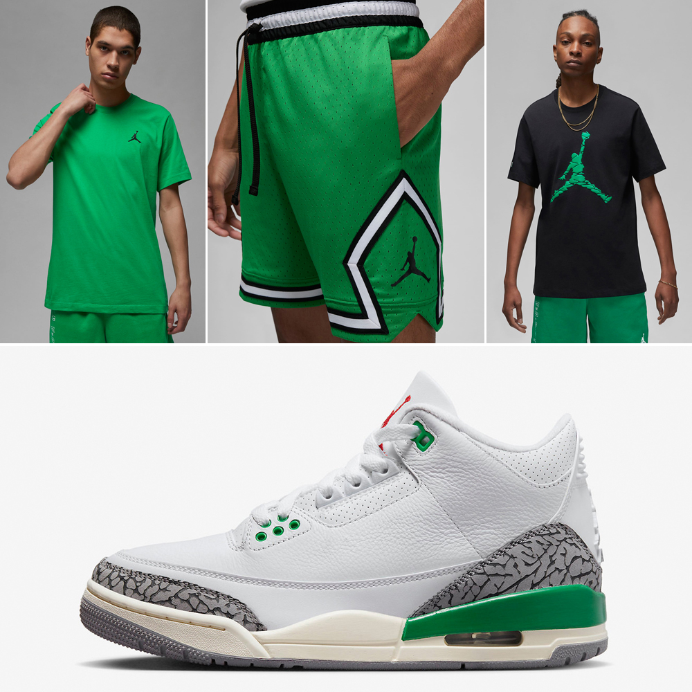 Air-Jordan-3-Lucky-Green-Clothing
