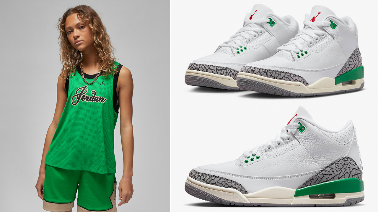 Air-Jordan-3-Lucky-Green-Womens-Jersey