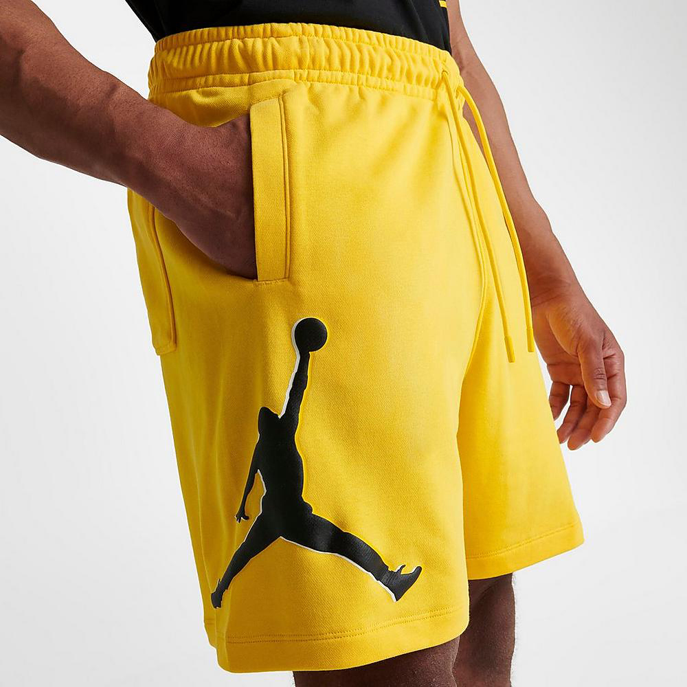 Air-Jordan-4-Thunder-Yellow-Shorts