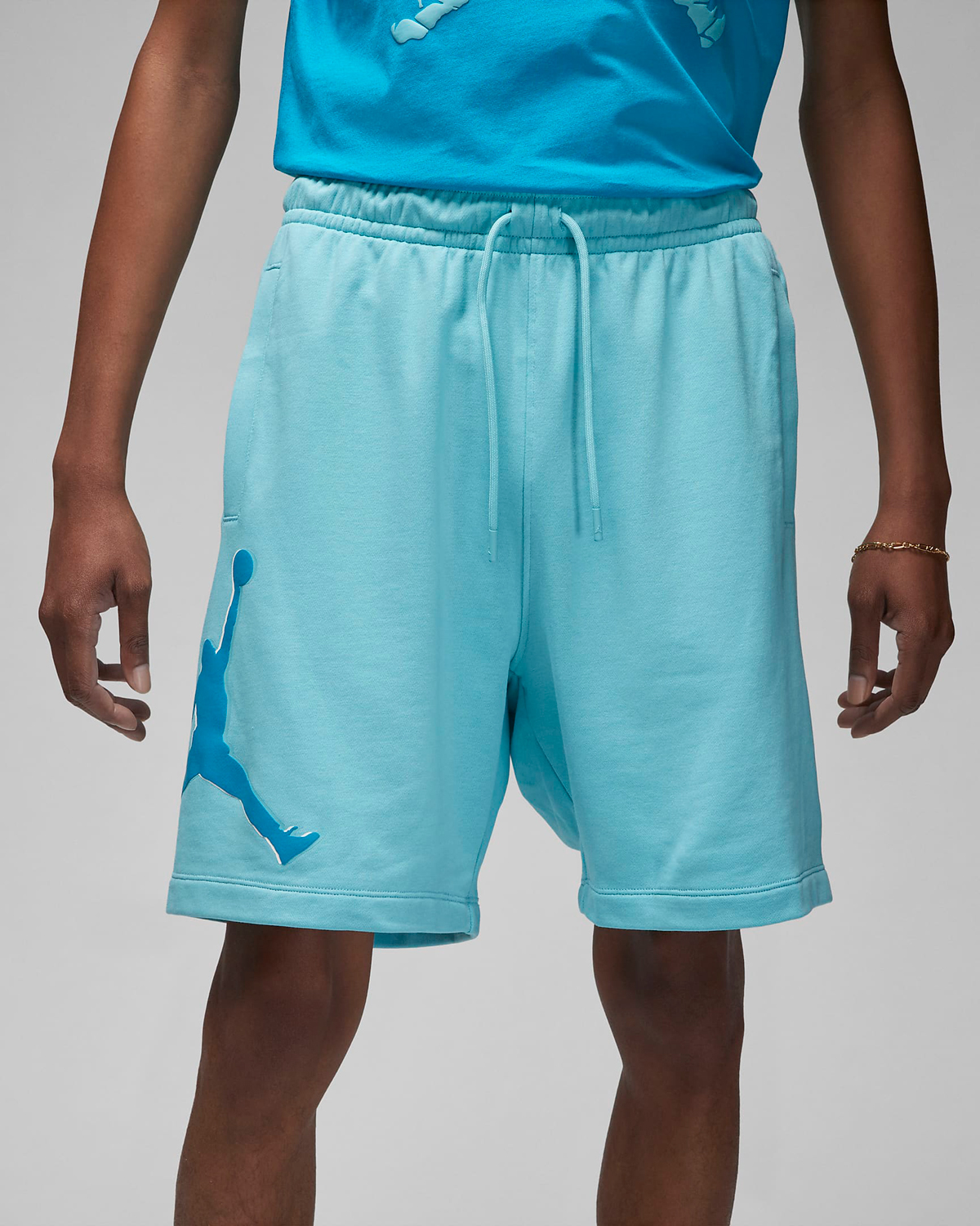 Jordan-Essentials-Fleece-Shorts-Aquatone-Bleached-Aqua-1