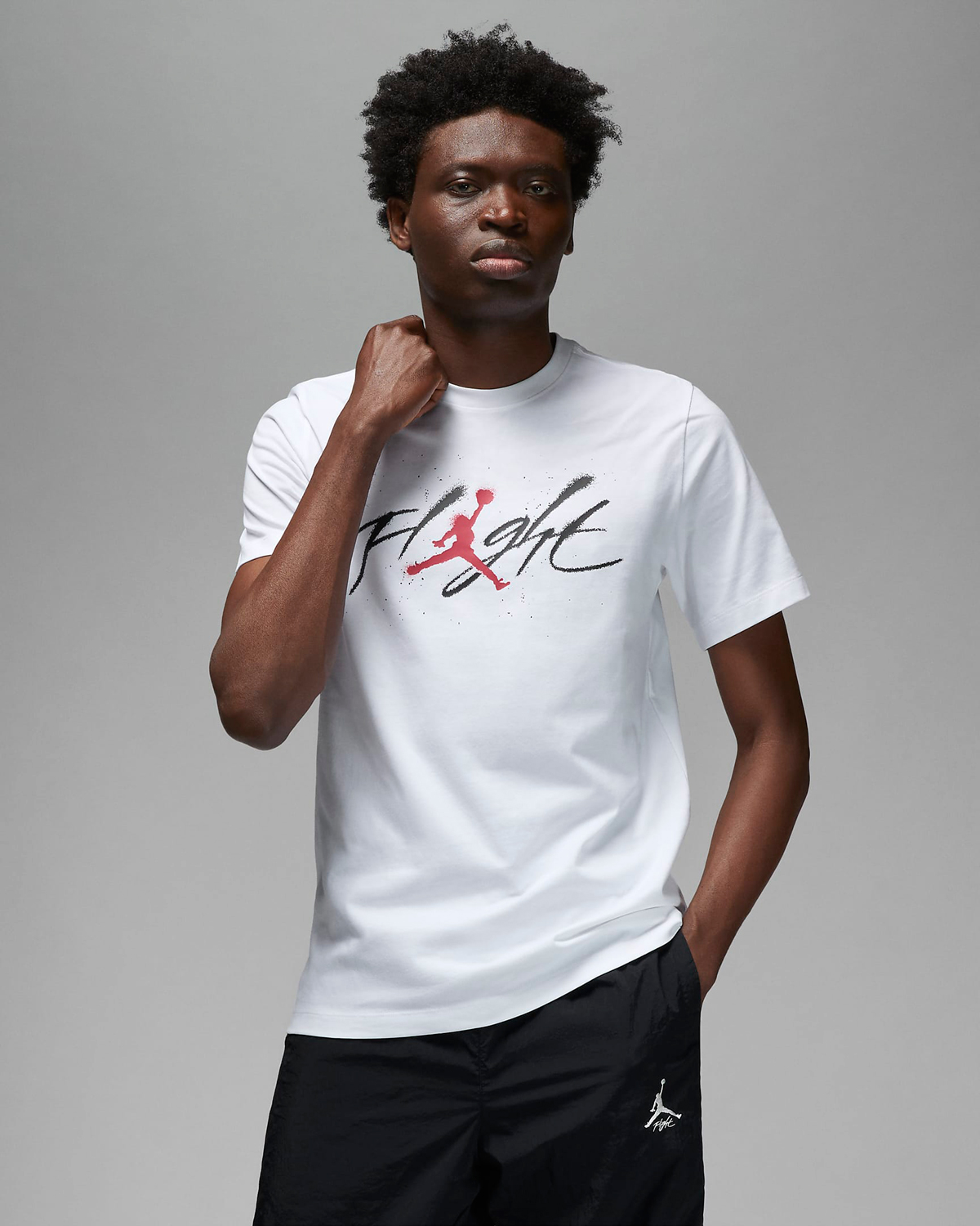 Jordan-Flight-T-Shirt-White-Black-Gym-Red-1