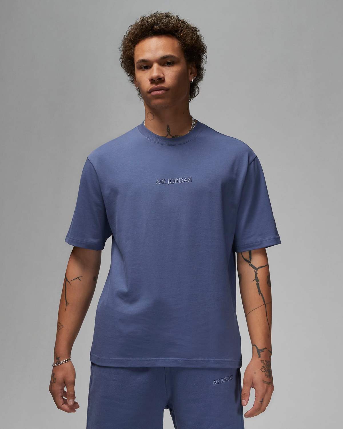 Jordan-Wordmark-T-Shirt-Diffused-Blue