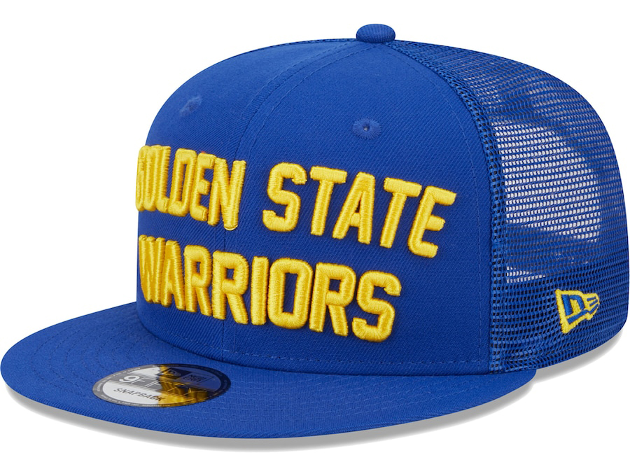 New-Era-Golden-State-Warriors-Stacked-Script-Trucker-Snapback-Hat-2