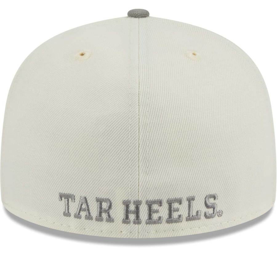 New-Era-UNC-Tar-Heels-Chrome-Concrete-Fitted-Hat-Cream-Grey-4