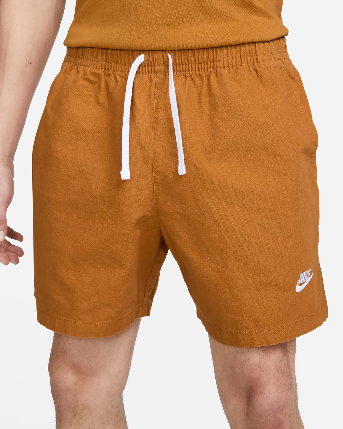 Nike-Club-Woven-Washed-Flow-Shorts-Desert-Ochre